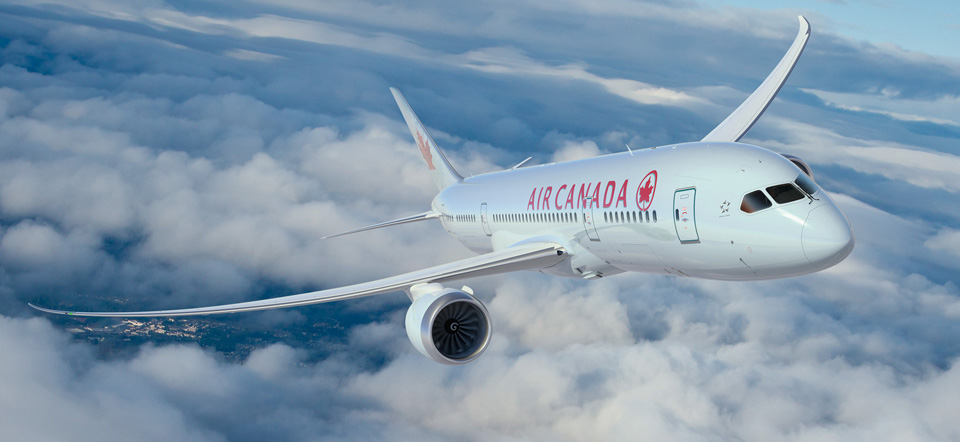 Air Canada's first 787